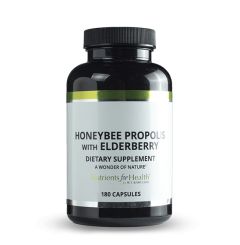 Honeybee Propolis with Elderberry (Capsules)