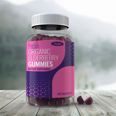 Organic Elderberry: 60 Gummies